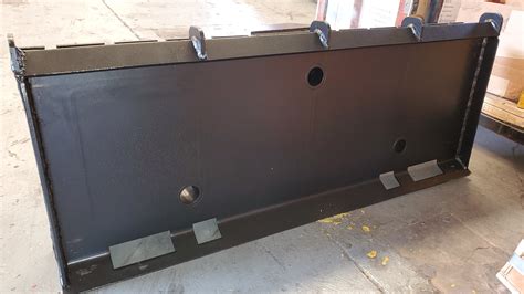 skid steer mounting bracket|skid steer mounting plates.